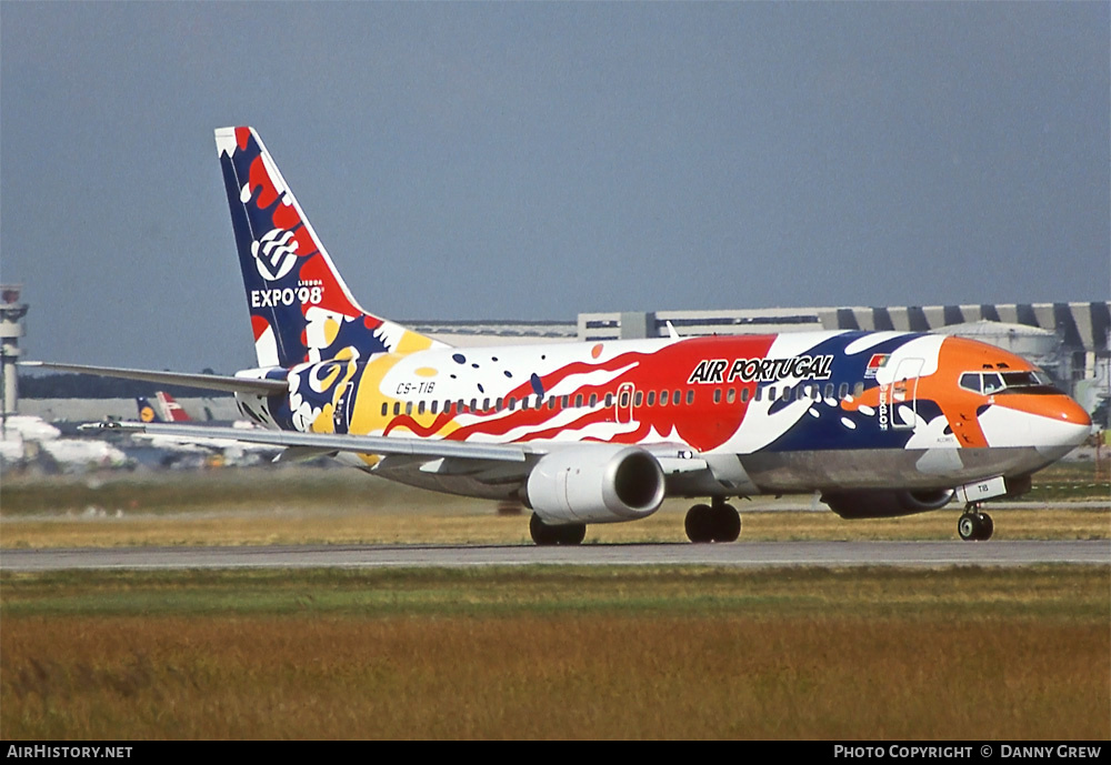 Aircraft Photo of CS-TIB | Boeing 737-382 | TAP Air Portugal | AirHistory.net #255740