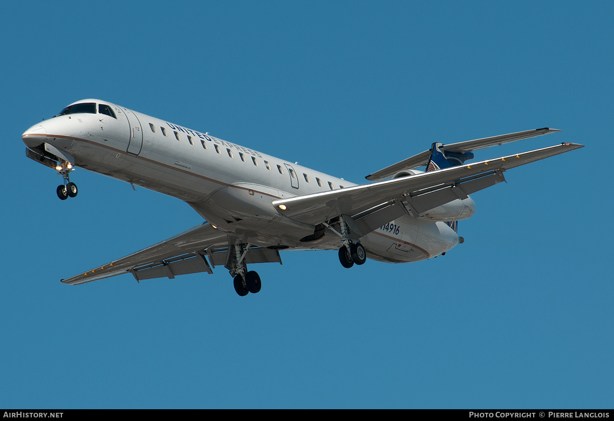 Aircraft Photo of N14916 | Embraer ERJ-145LR (EMB-145LR) | Continental Express | AirHistory.net #255742