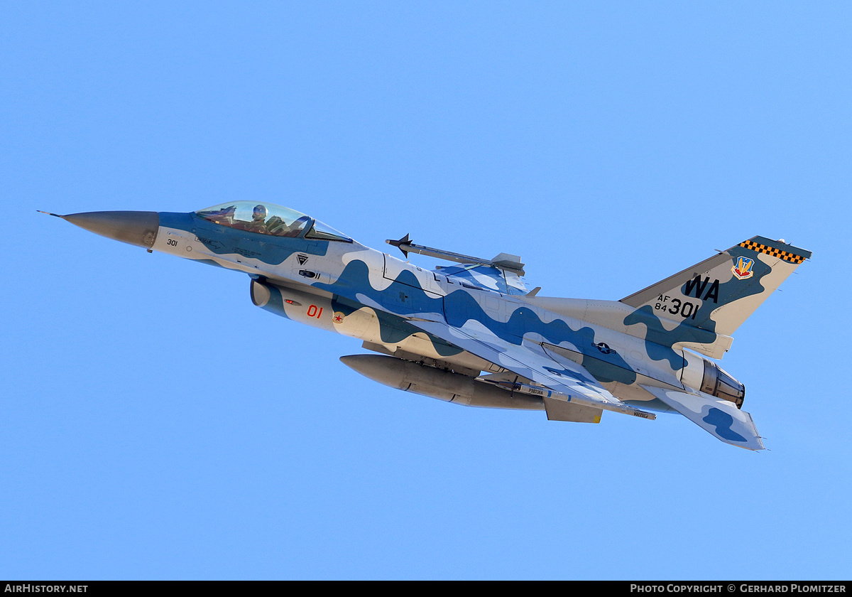Aircraft Photo of 84-1301 / AF84-301 | General Dynamics F-16C Fighting Falcon | USA - Air Force | AirHistory.net #255745