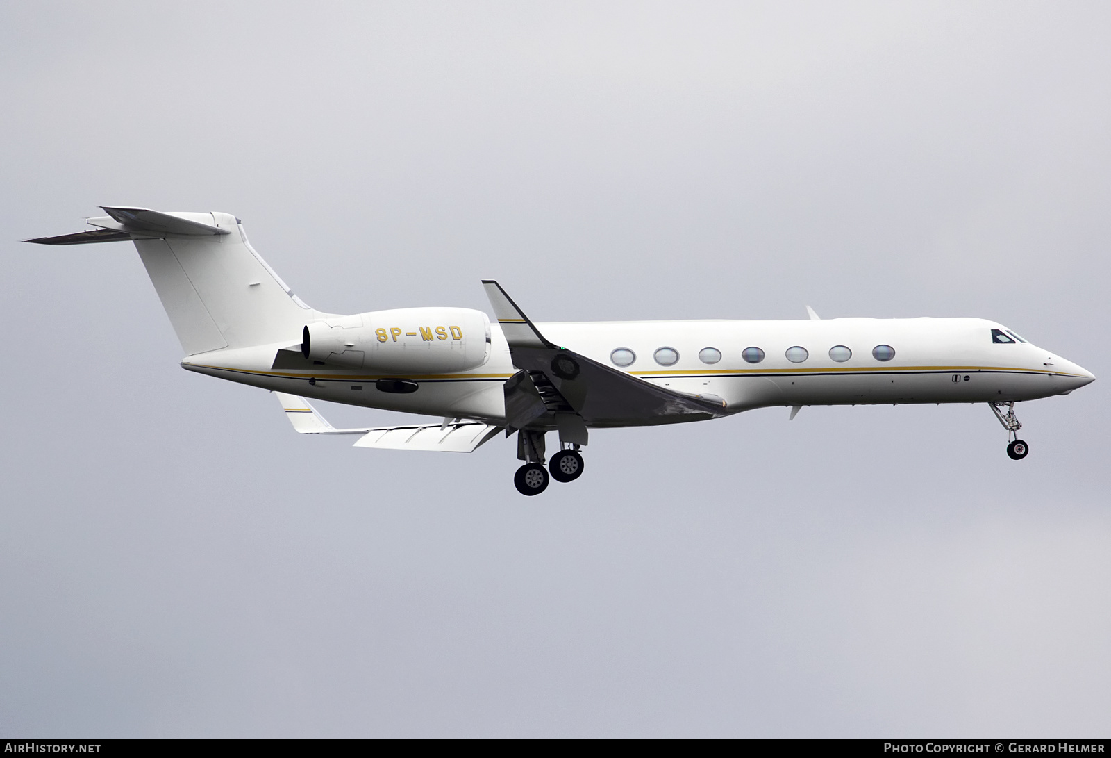 Aircraft Photo of 8P-MSD | Gulfstream Aerospace G-V-SP Gulfstream G550 | AirHistory.net #255753