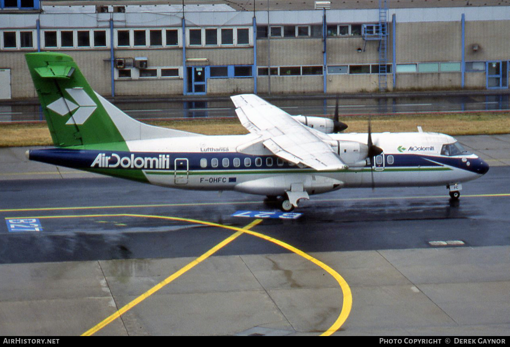 Aircraft Photo of F-OHFC | ATR ATR-42-320 | Air Dolomiti | AirHistory.net #255756