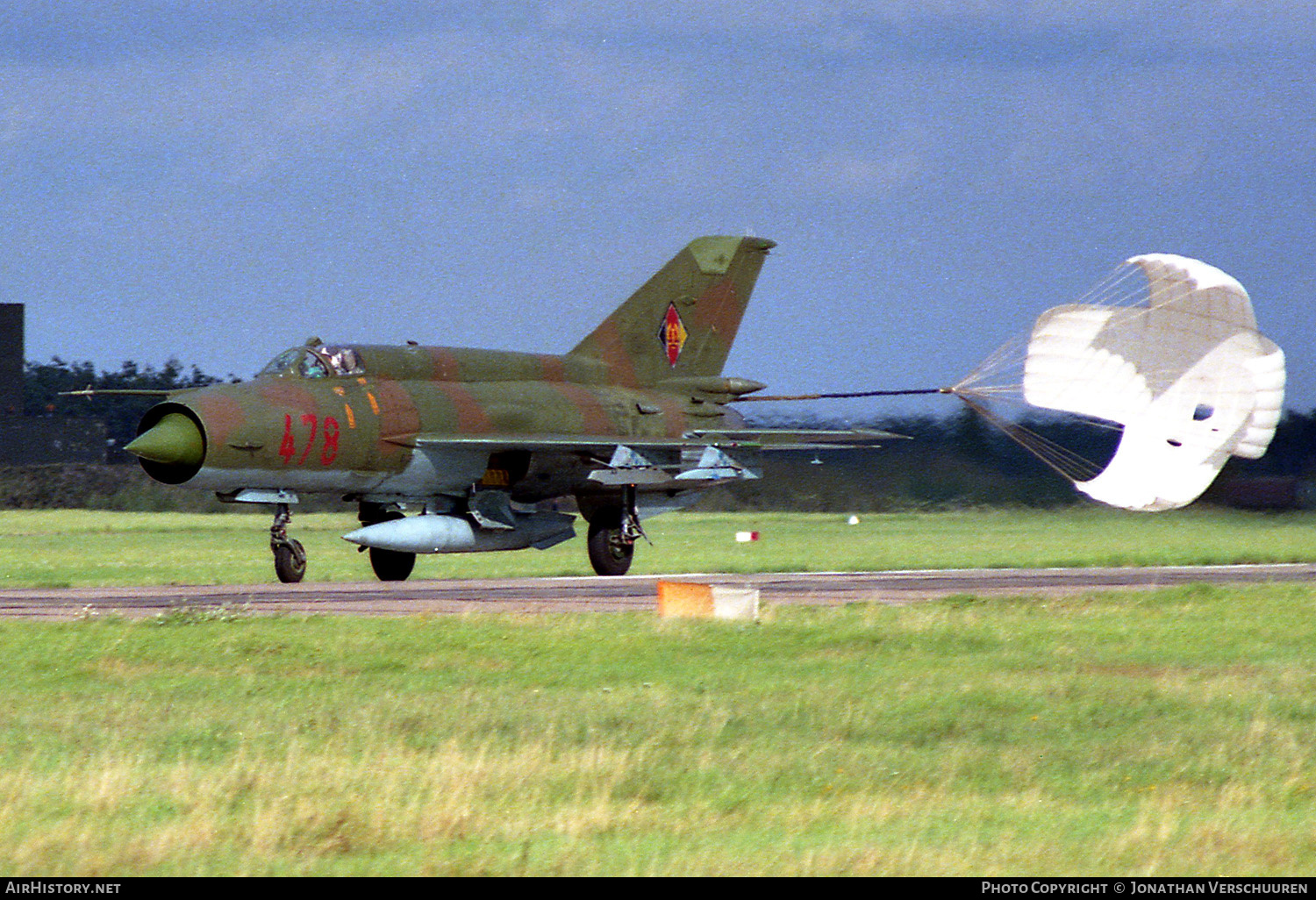 Aircraft Photo of 478 | Mikoyan-Gurevich MiG-21MF | East Germany - Air Force | AirHistory.net #255778
