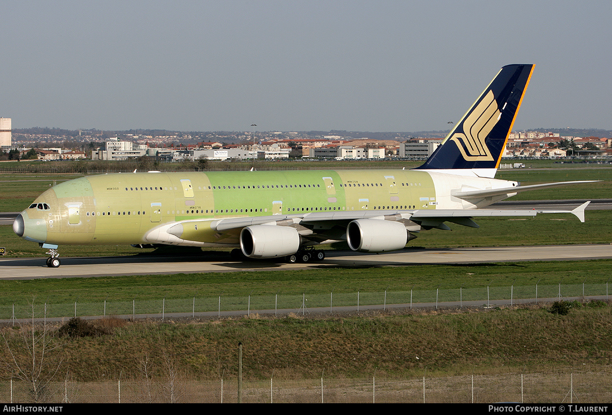 Aircraft Photo of F-WWSE | Airbus A380-841 | Singapore Airlines | AirHistory.net #255779