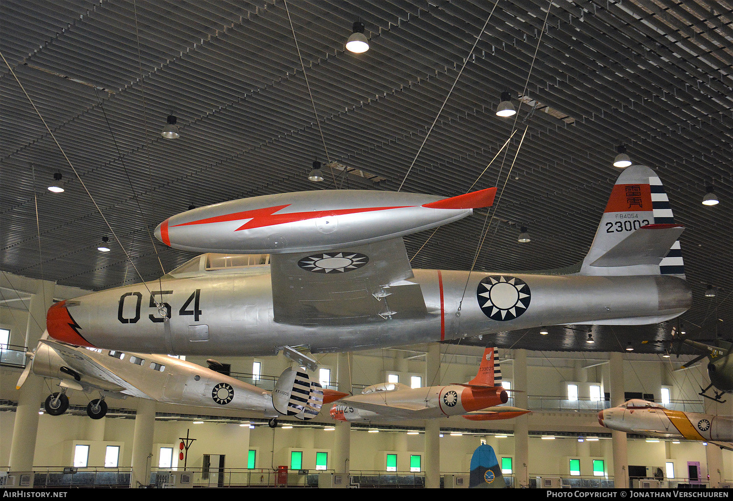 Aircraft Photo of F84054 / 054 | Republic F-84G Thunderjet | Taiwan - Air Force | AirHistory.net #255788