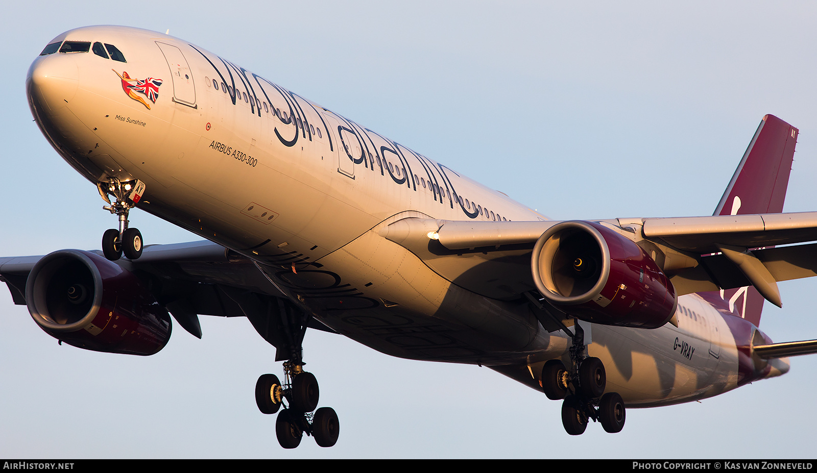 Aircraft Photo of G-VRAY | Airbus A330-343 | Virgin Atlantic Airways | AirHistory.net #255791