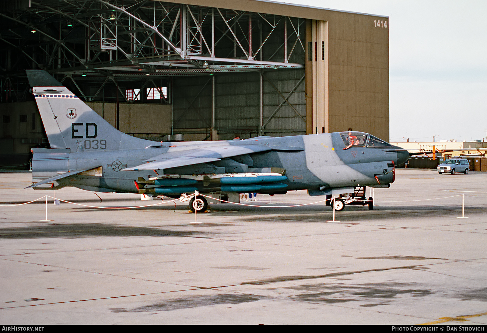 Aircraft Photo of 70-1039 / AF70-039 | LTV YA-7F Corsair II | USA - Air Force | AirHistory.net #255797