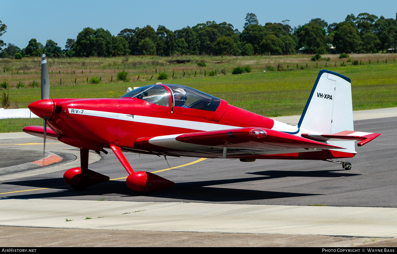 Aircraft Photo of VH-XPA | Van's RV-7 | AirHistory.net #255822