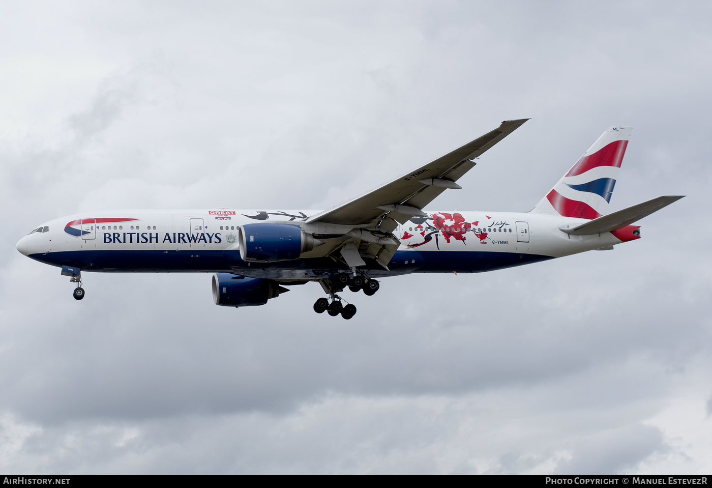 Aircraft Photo of G-YMML | Boeing 777-236/ER | British Airways | AirHistory.net #255829
