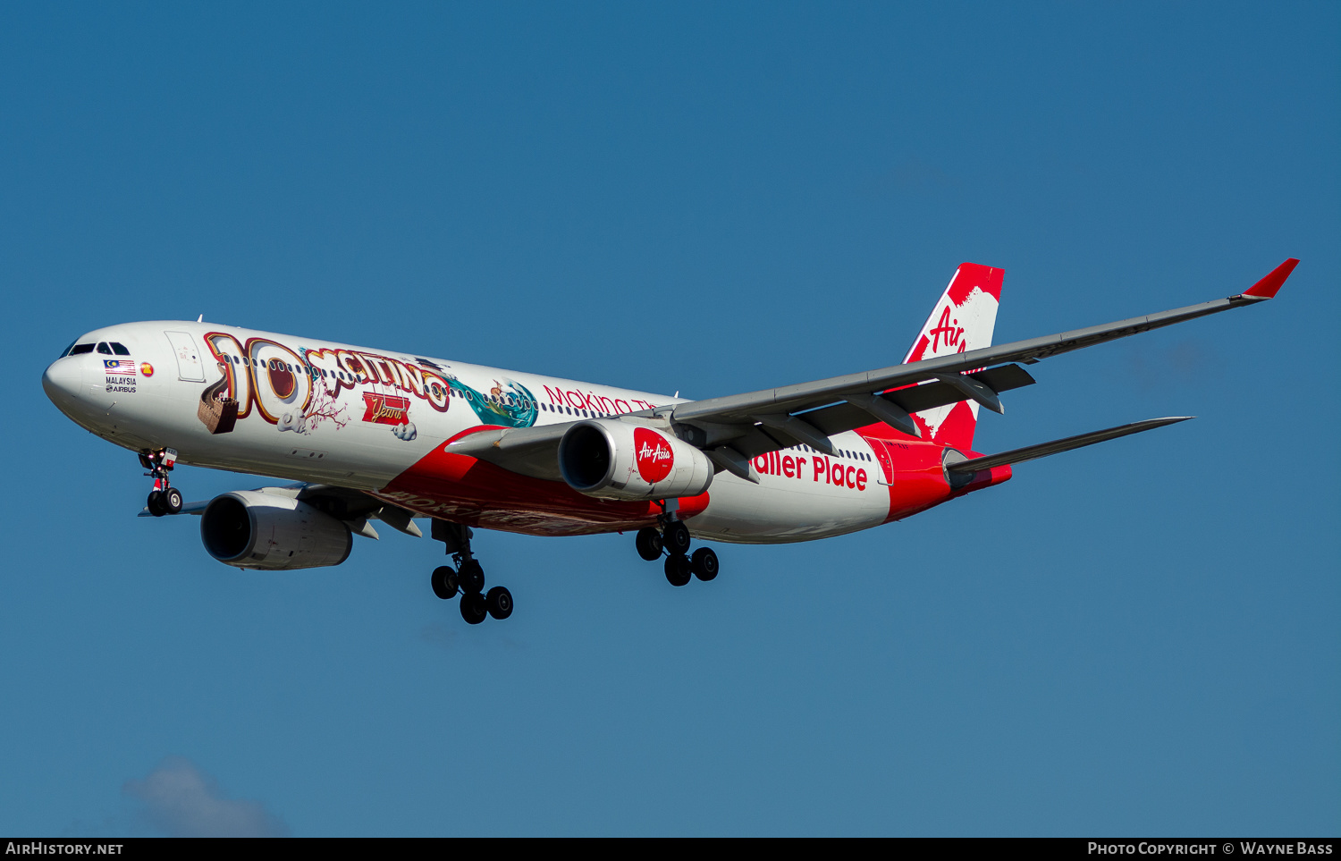 Aircraft Photo of 9M-XXF | Airbus A330-343E | AirAsia X | AirHistory.net #255847