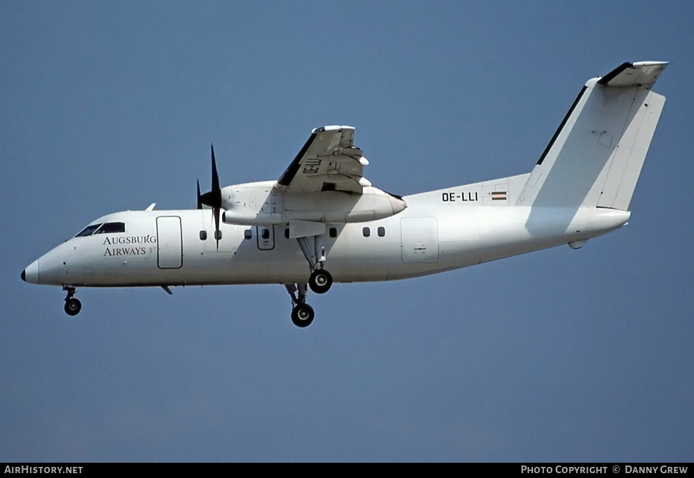 Aircraft Photo of OE-LLI | De Havilland Canada DHC-8-103A Dash 8 | Augsburg Airways | AirHistory.net #255849