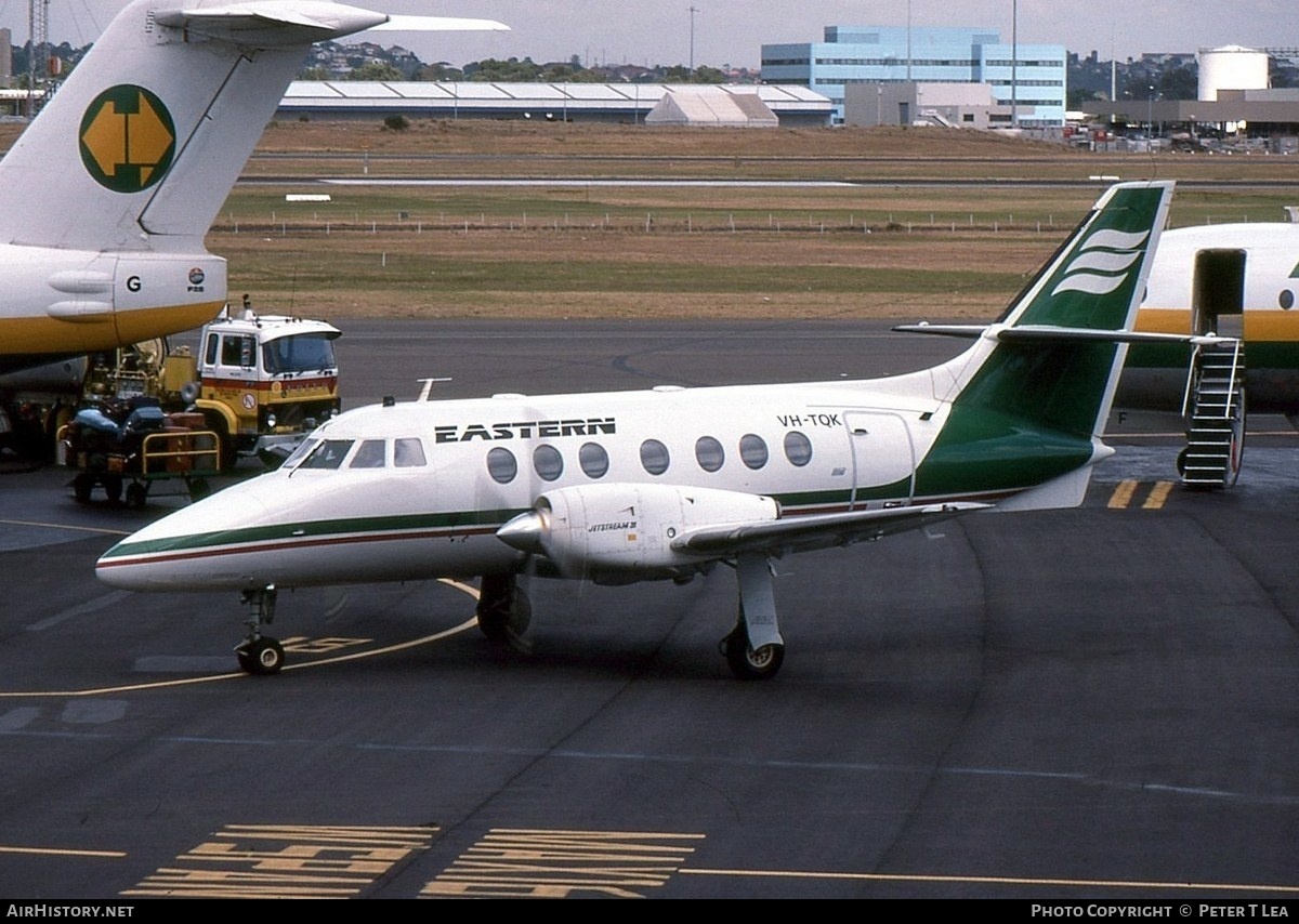 Aircraft Photo of VH-TQK | British Aerospace BAe-3107 Jetstream 31 | Eastern Airlines | AirHistory.net #255861