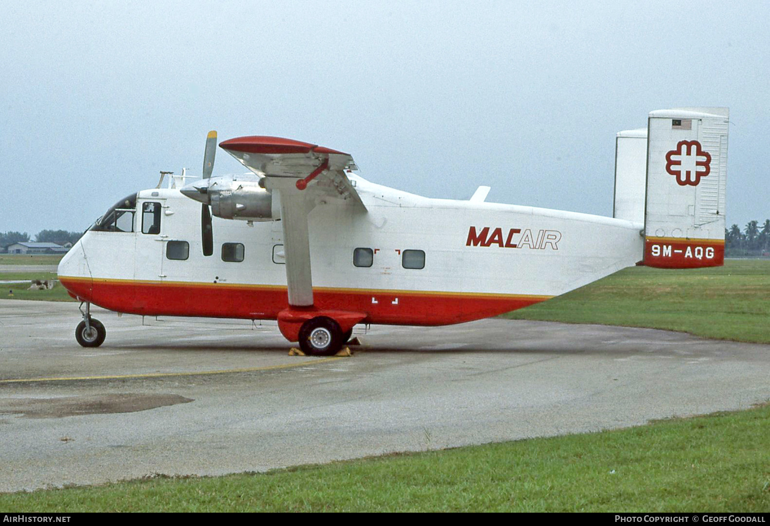 Aircraft Photo of 9M-AQG | Short SC.7 Skyvan 3-200 | Malaysia Air Charter - MAC | AirHistory.net #255872