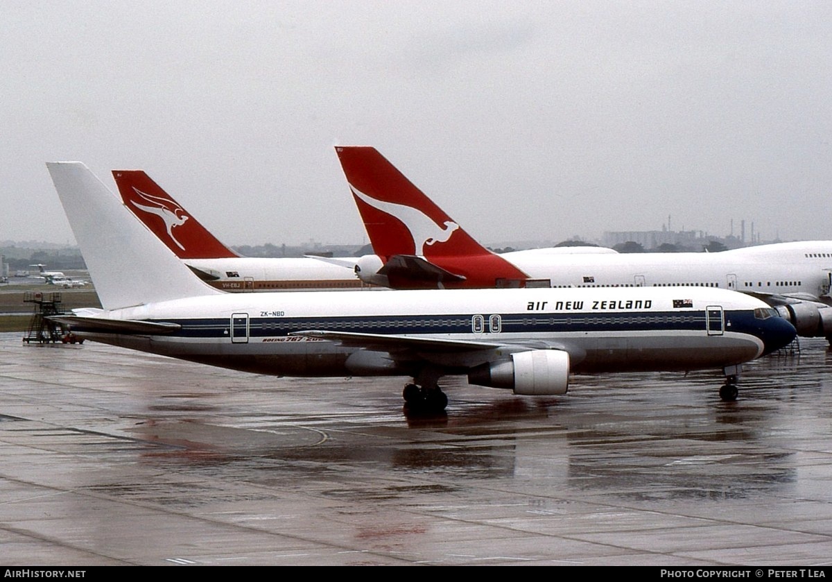 Aircraft Photo of ZK-NBD | Boeing 767-205(ER) | Air New Zealand | AirHistory.net #255881