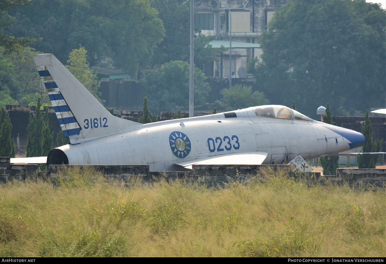 Aircraft Photo of 0233 / 31612 | North American F-100A Super Sabre | Taiwan - Air Force | AirHistory.net #255886