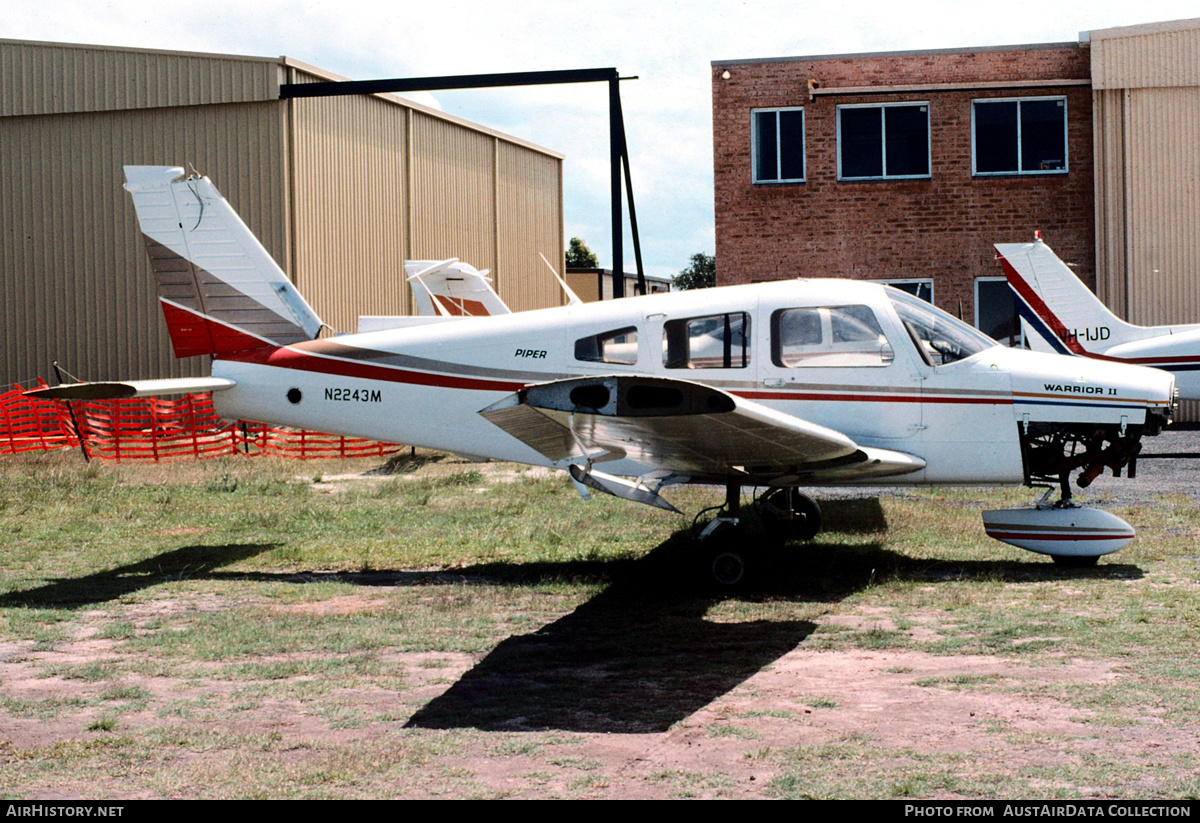 Aircraft Photo of N2243M | Piper PA-28-161 Warrior II | AirHistory.net #255891