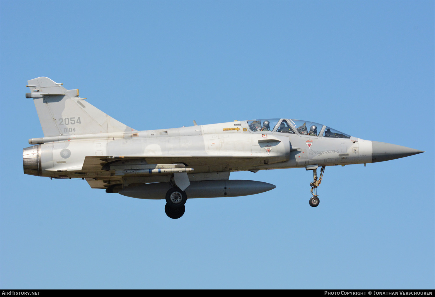 Aircraft Photo of 2054 | Dassault Mirage 2000-5DI | Taiwan - Air Force | AirHistory.net #255911