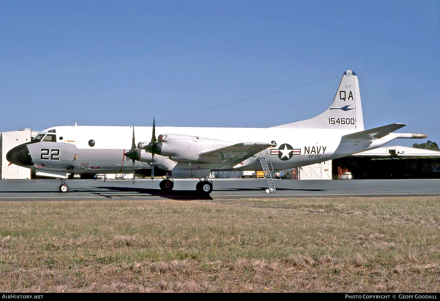 Aircraft Photo of 154600 | Lockheed P-3B Orion | USA - Navy | AirHistory.net #255914