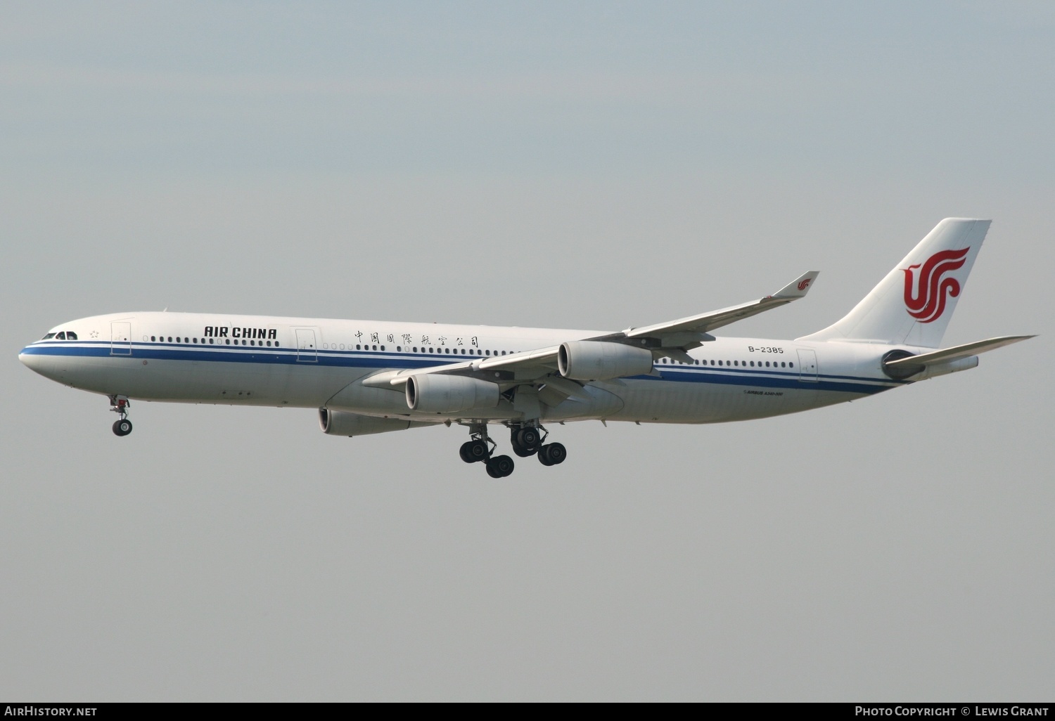 Aircraft Photo of B-2385 | Airbus A340-313X | Air China | AirHistory.net #255930