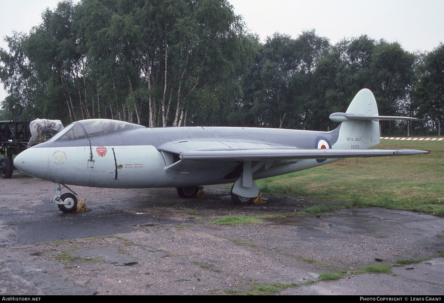 Aircraft Photo of VX272 | Hawker P-1052 | UK - Navy | AirHistory.net #255933