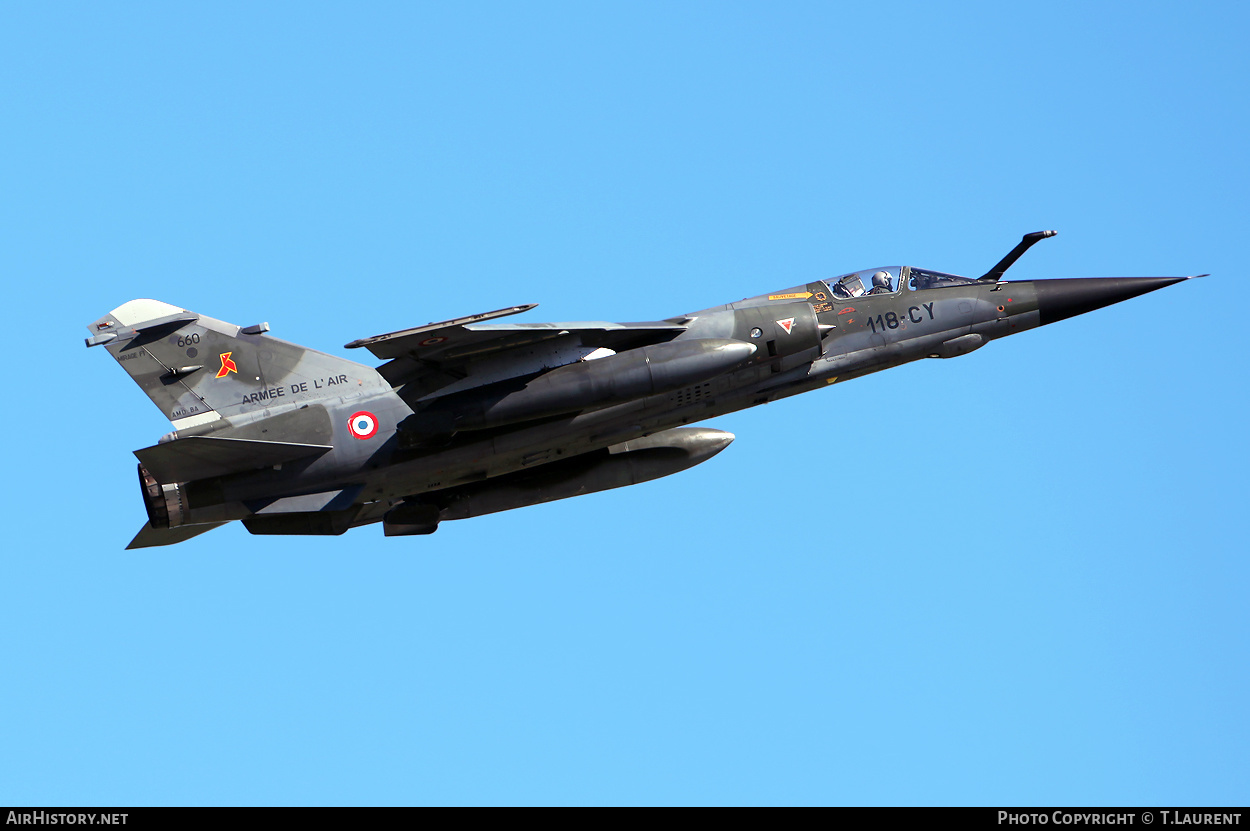 Aircraft Photo of 660 | Dassault Mirage F1CR | France - Air Force | AirHistory.net #255940
