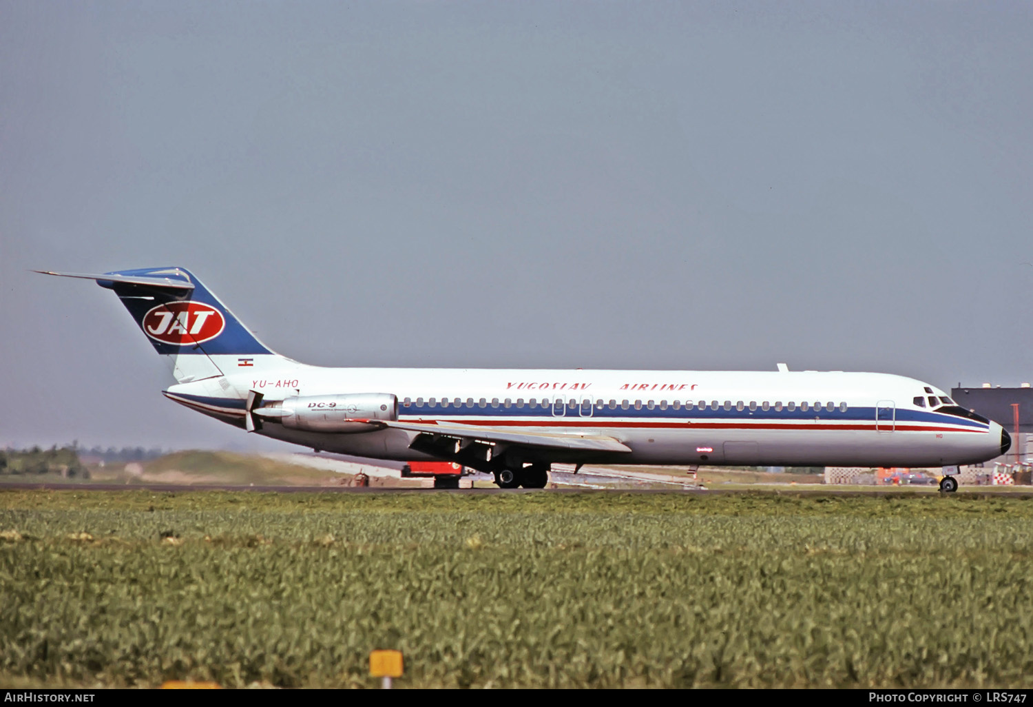Aircraft Photo of YU-AHO | McDonnell Douglas DC-9-32 | JAT Yugoslav Airlines - Jugoslovenski Aerotransport | AirHistory.net #255941