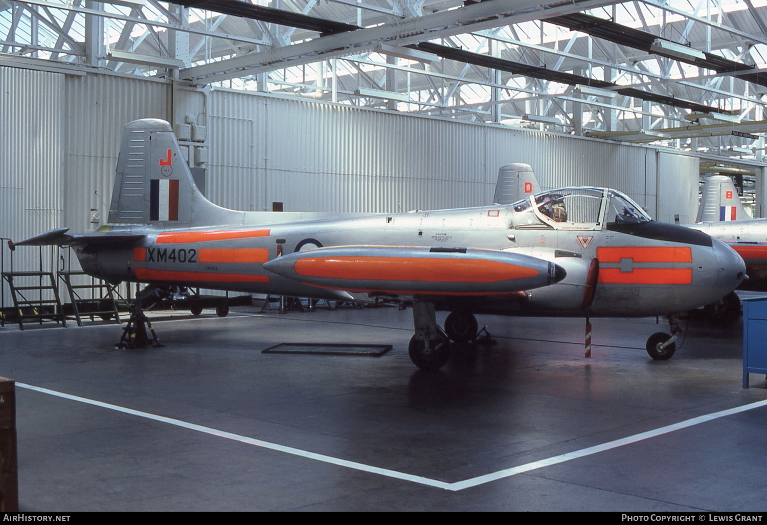 Aircraft Photo of XM402 | Hunting P.84 Jet Provost T3 | UK - Air Force | AirHistory.net #255944