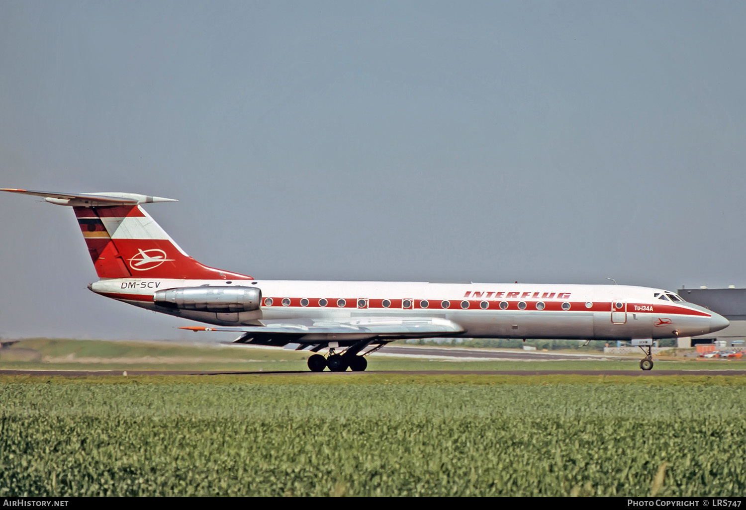 Aircraft Photo of DM-SCV | Tupolev Tu-134A | Interflug | AirHistory.net #255945