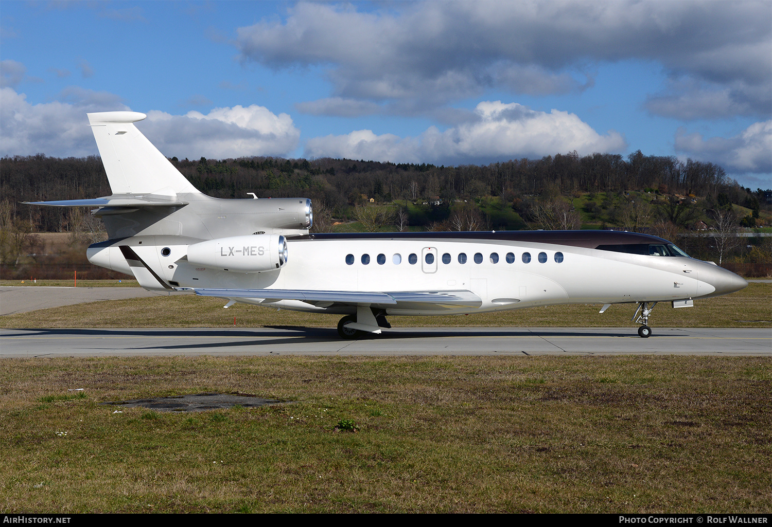 Aircraft Photo of LX-MES | Dassault Falcon 7X | AirHistory.net #255961