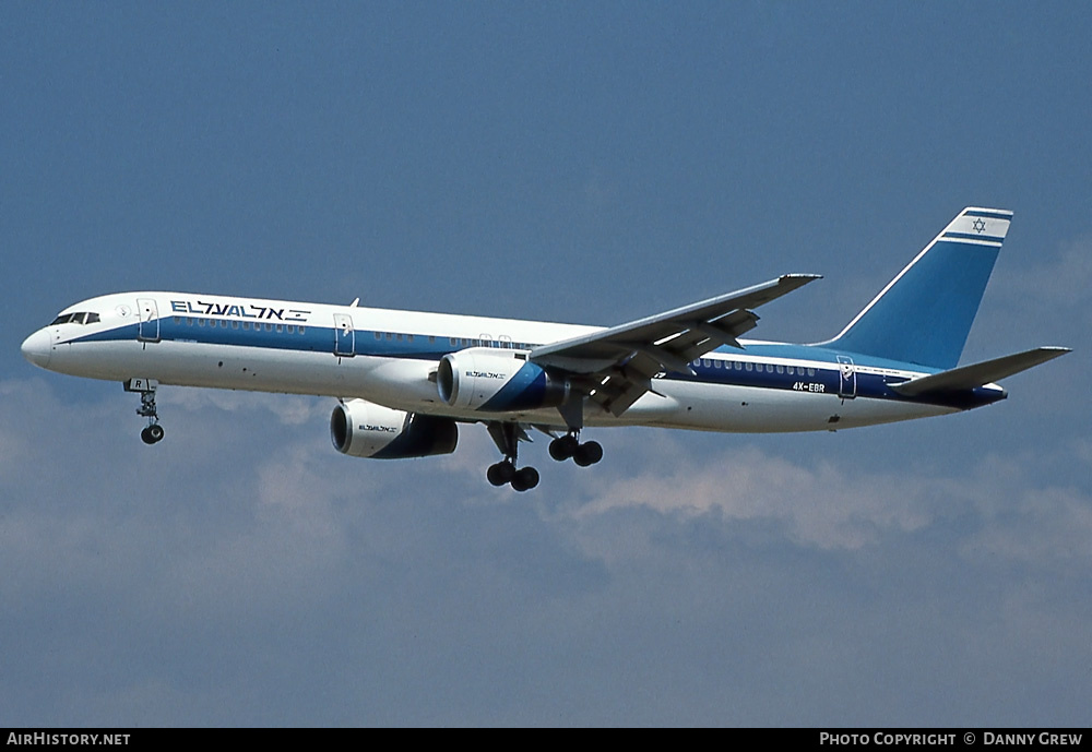 Aircraft Photo of 4X-EBR | Boeing 757-258 | El Al Israel Airlines | AirHistory.net #255985