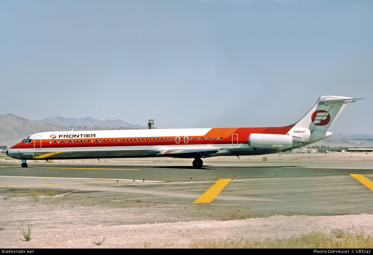 Aircraft Photo of N9802F | McDonnell Douglas MD-82 (DC-9-82) | Frontier Airlines | AirHistory.net #255996