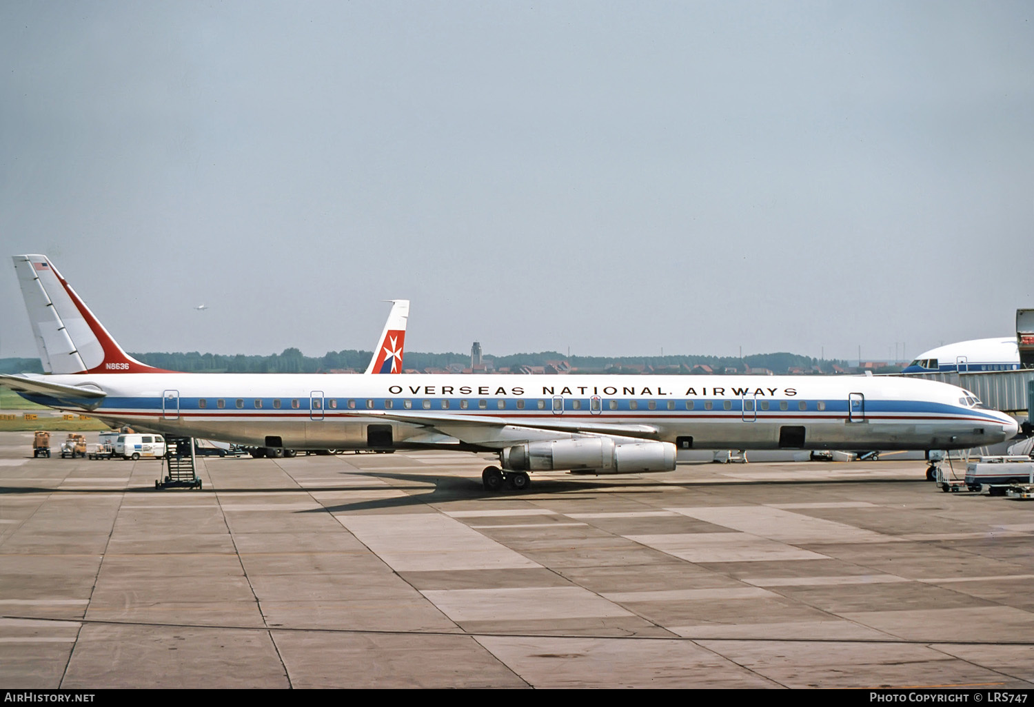 Aircraft Photo of N8636 | McDonnell Douglas DC-8-63CF | Overseas National Airways - ONA | AirHistory.net #255999