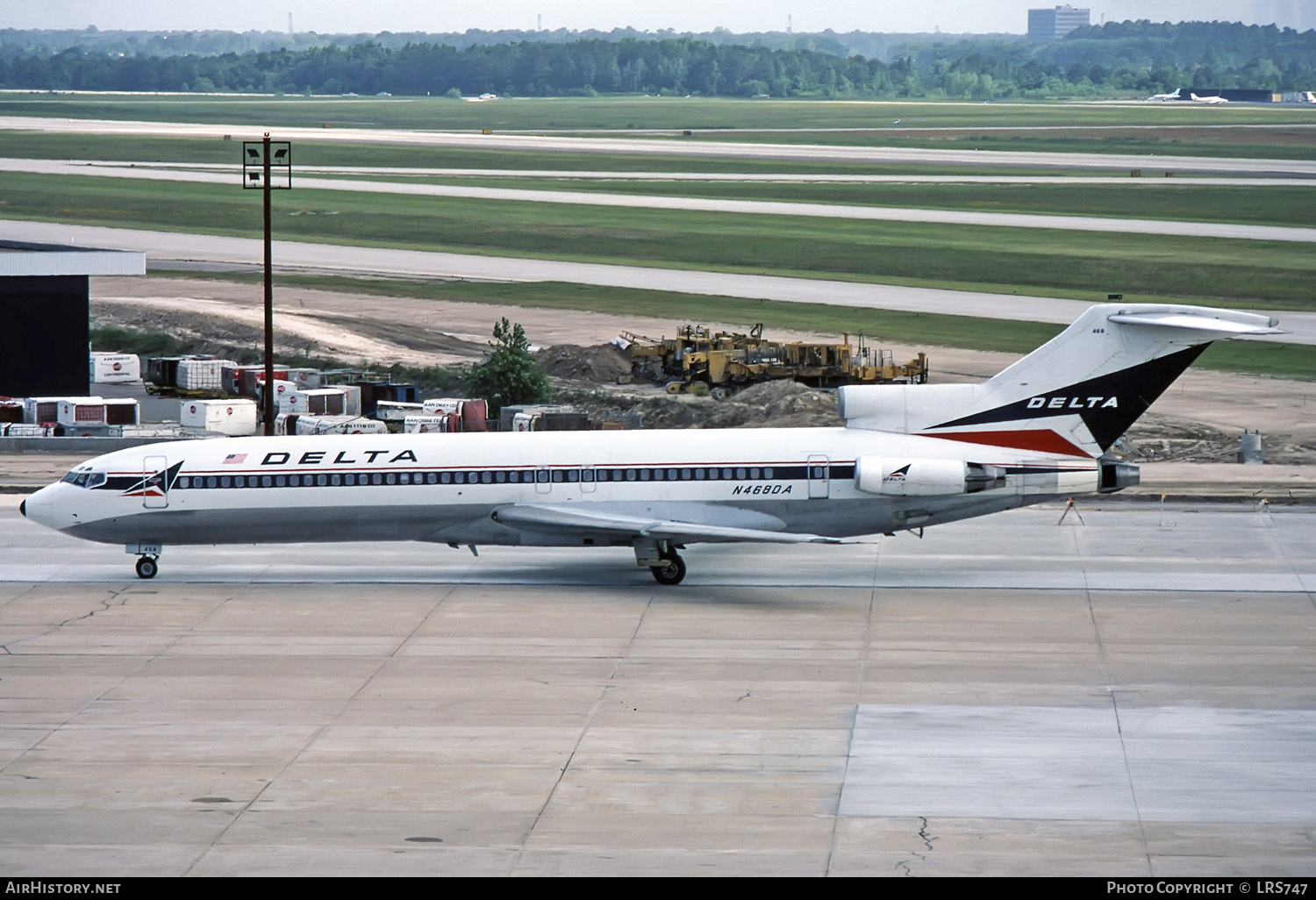 Aircraft Photo of N468DA | Boeing 727-232/Adv | Delta Air Lines | AirHistory.net #256012