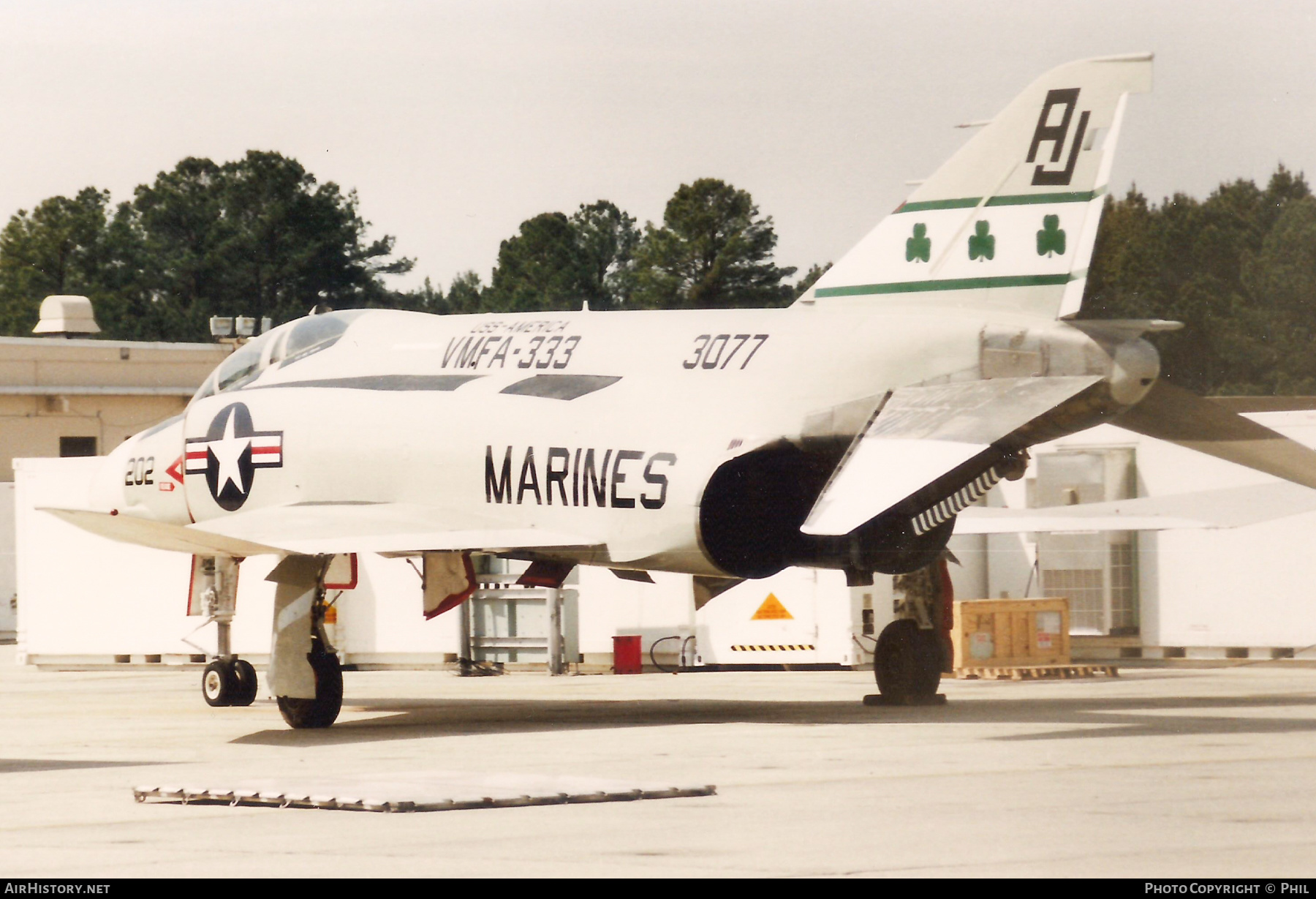 Aircraft Photo of 153077 / 3077 | McDonnell F-4J Phantom II | USA - Marines | AirHistory.net #256030