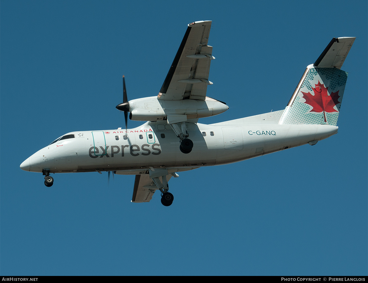 Aircraft Photo of C-GANQ | De Havilland Canada DHC-8-102 Dash 8 | Air Canada Express | AirHistory.net #256042