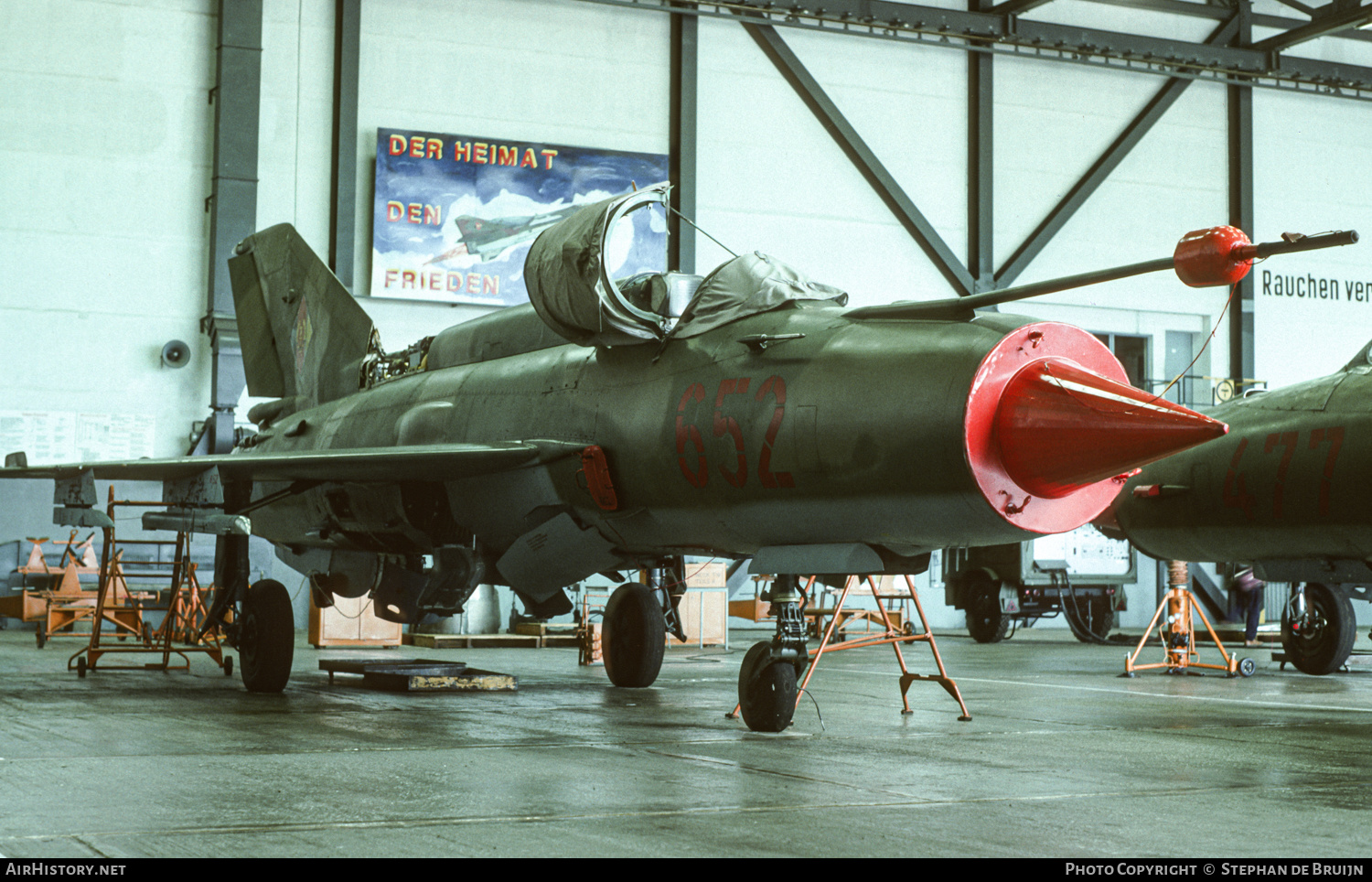 Aircraft Photo of 652 | Mikoyan-Gurevich MiG-21MF | East Germany - Air Force | AirHistory.net #256049