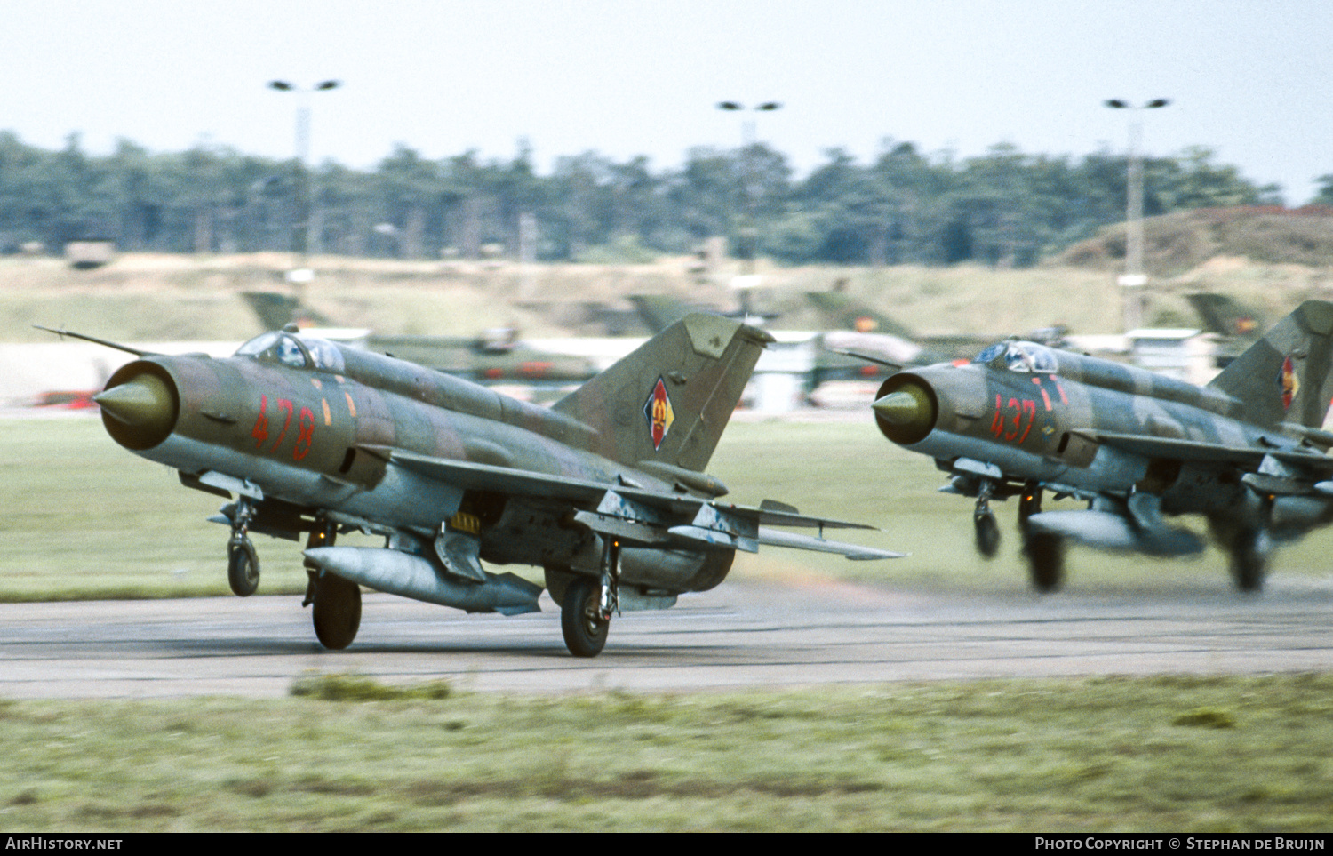 Aircraft Photo of 478 | Mikoyan-Gurevich MiG-21MF | East Germany - Air Force | AirHistory.net #256056