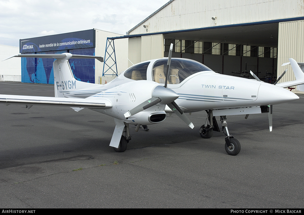 Aircraft Photo of F-GYGM | Diamond DA42 Twin Star | AirHistory.net #256061