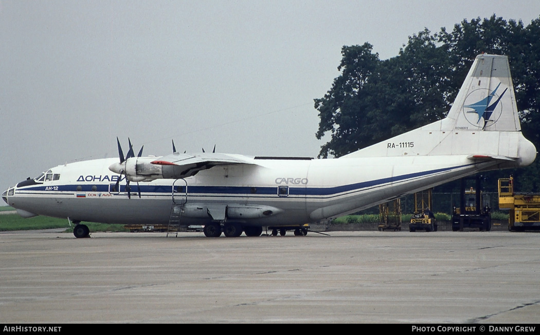 Aircraft Photo of RA-11115 | Antonov An-12B | Donavia Cargo | AirHistory.net #256090