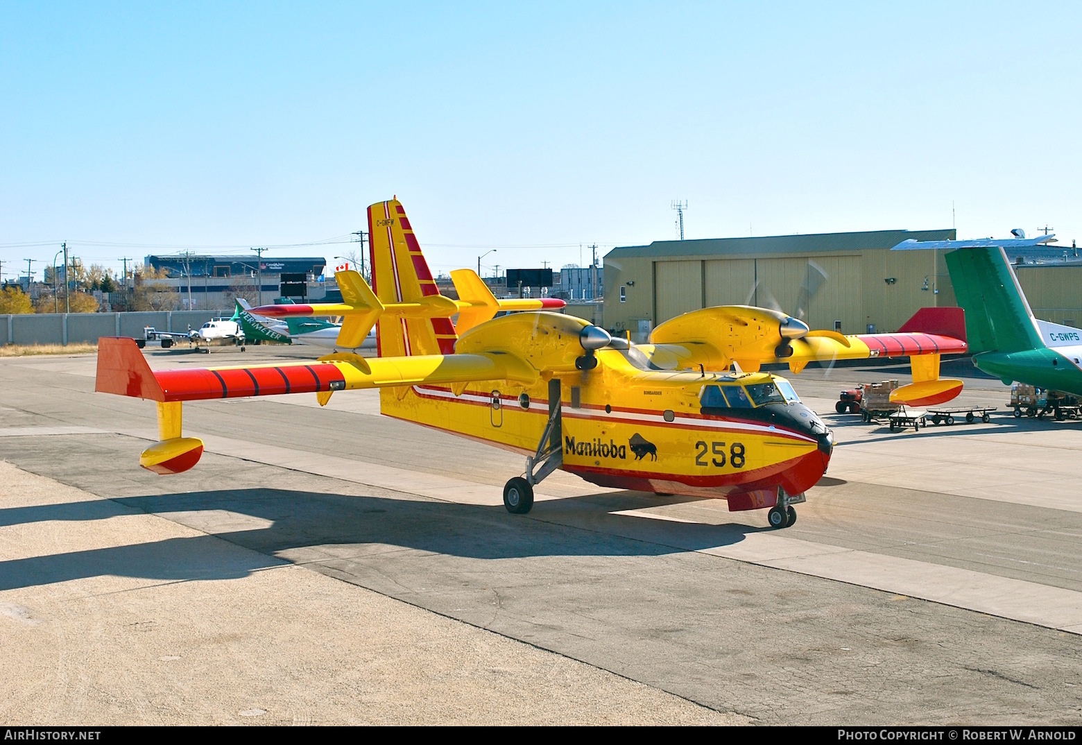 Aircraft Photo of C-GMFW | Bombardier CL-415 (CL-215-6B11) | Manitoba Government Air Service | AirHistory.net #256095