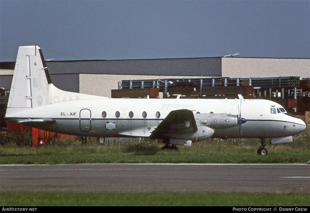 Aircraft Photo of EL-AIF | Hawker Siddeley HS-748 Andover CC.2 | AirHistory.net #256122