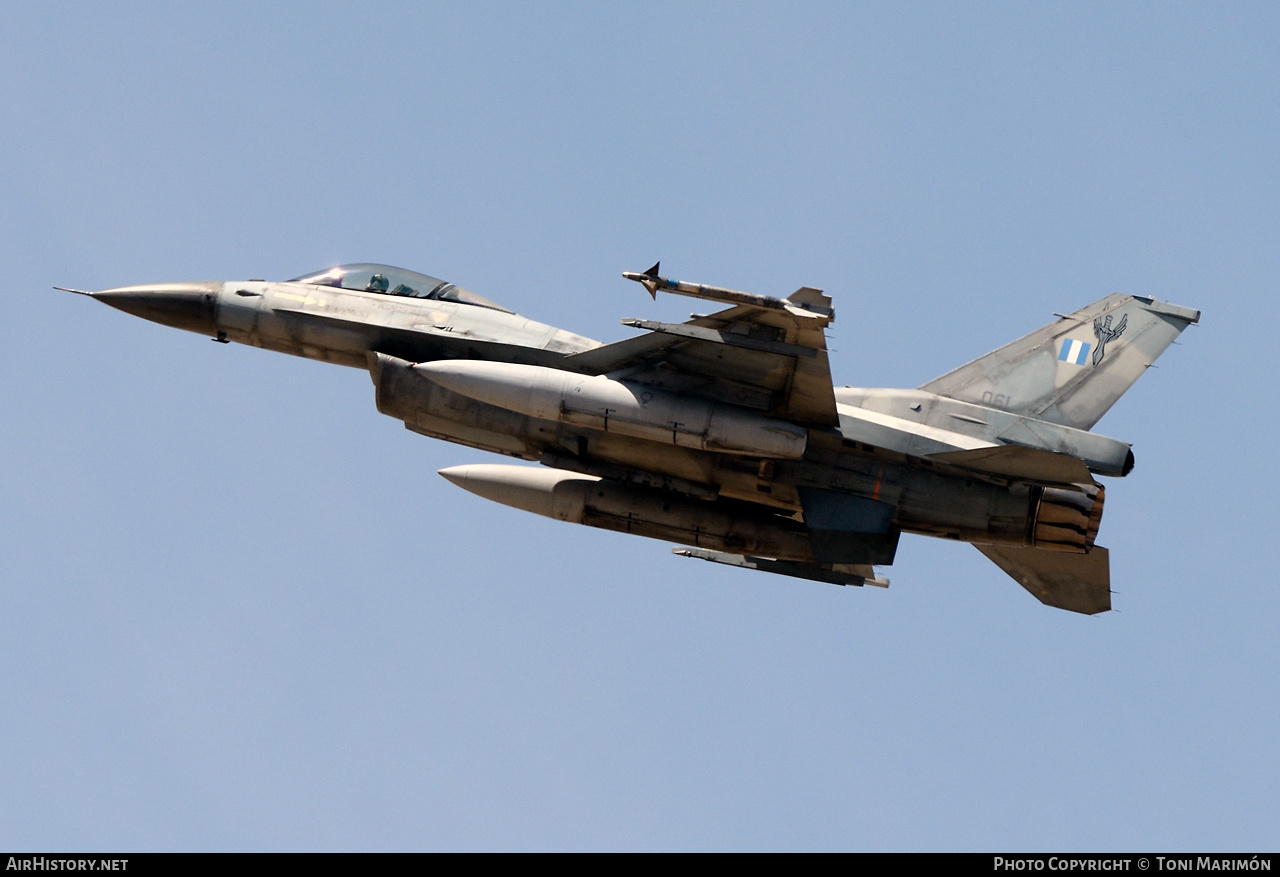 Aircraft Photo of 061 | General Dynamics F-16CJ Fighting Falcon | Greece - Air Force | AirHistory.net #256132