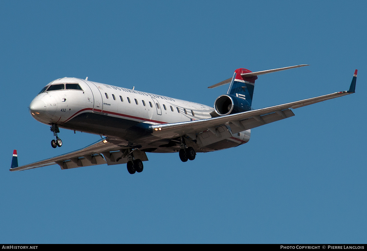 Aircraft Photo of N432AW | Bombardier CRJ-200LR (CL-600-2B19) | US Airways Express | AirHistory.net #256145