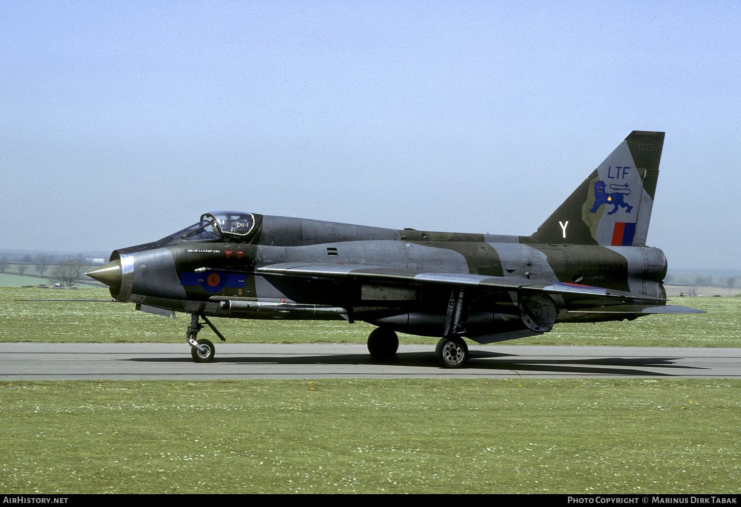 Aircraft Photo of XV328 | English Electric Lightning T5 | UK - Air Force | AirHistory.net #256150