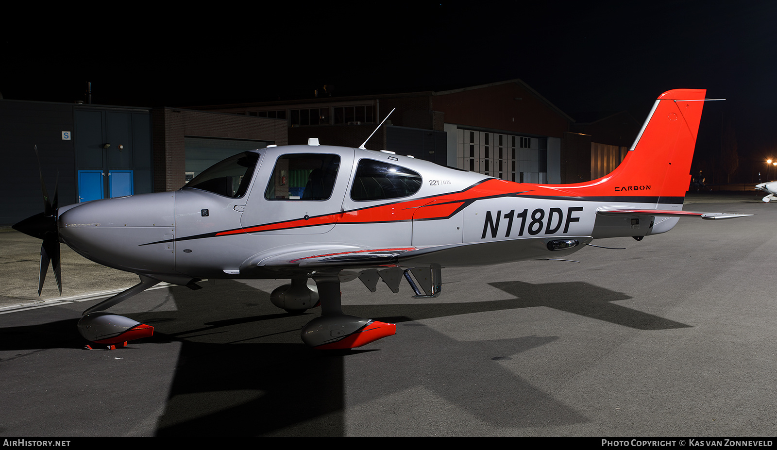 Aircraft Photo of N118DF | Cirrus SR-22T G5-GTS Carbon | AirHistory.net #256168