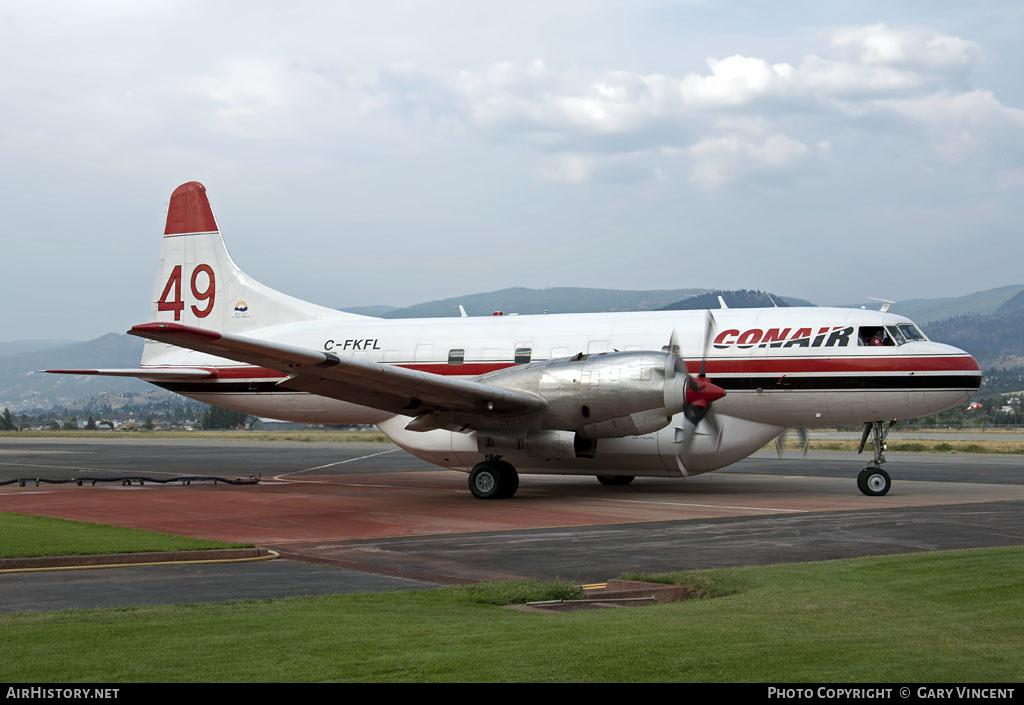 Aircraft Photo of C-FKFL | Convair 580/AT | Conair Aviation | AirHistory.net #256176