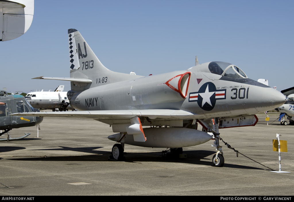 Aircraft Photo of 137813 / 7813 | Douglas A-4A Skyhawk (A4D-1) | USA - Navy | AirHistory.net #256178