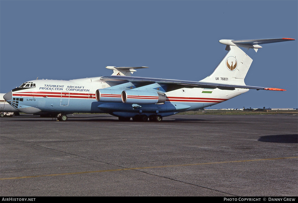 Aircraft Photo of UK-76831 | Ilyushin Il-76TD | Tashkent Aircraft Production Corporation | AirHistory.net #256179