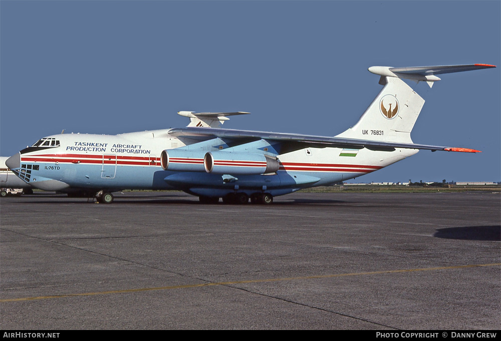 Aircraft Photo of UK-76831 | Ilyushin Il-76TD | Tashkent Aircraft Production Corporation | AirHistory.net #256179