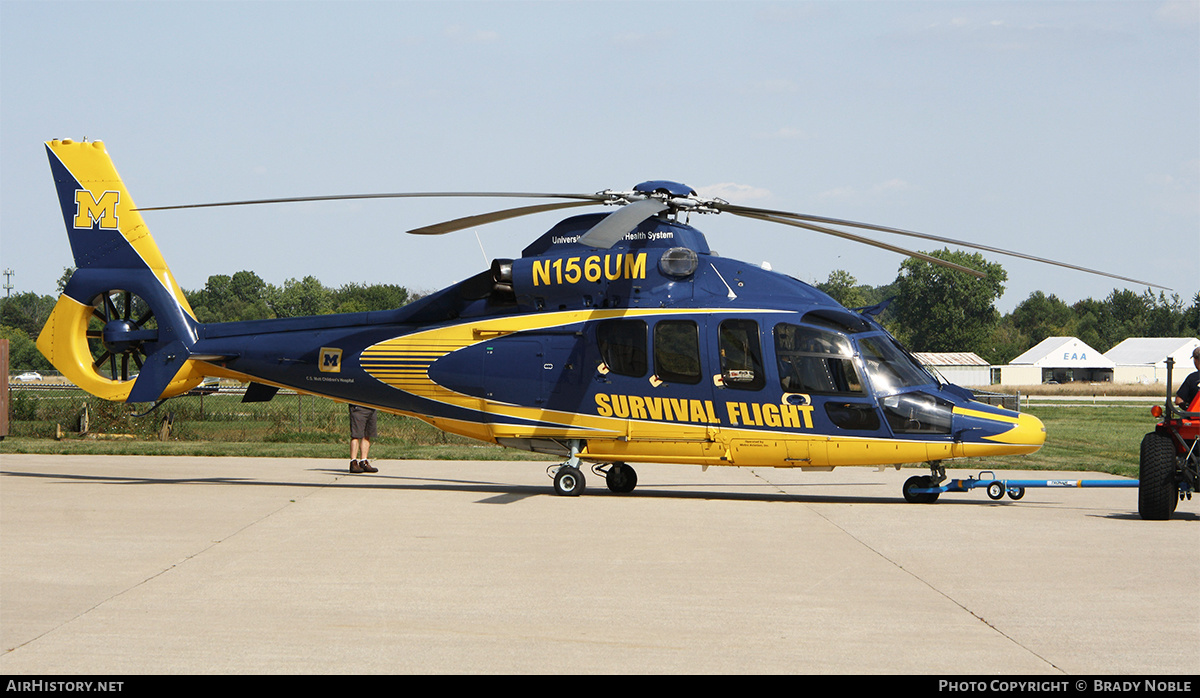 Aircraft Photo of N156UM | Eurocopter EC-155B-1 | University of Michigan Health System | AirHistory.net #256193