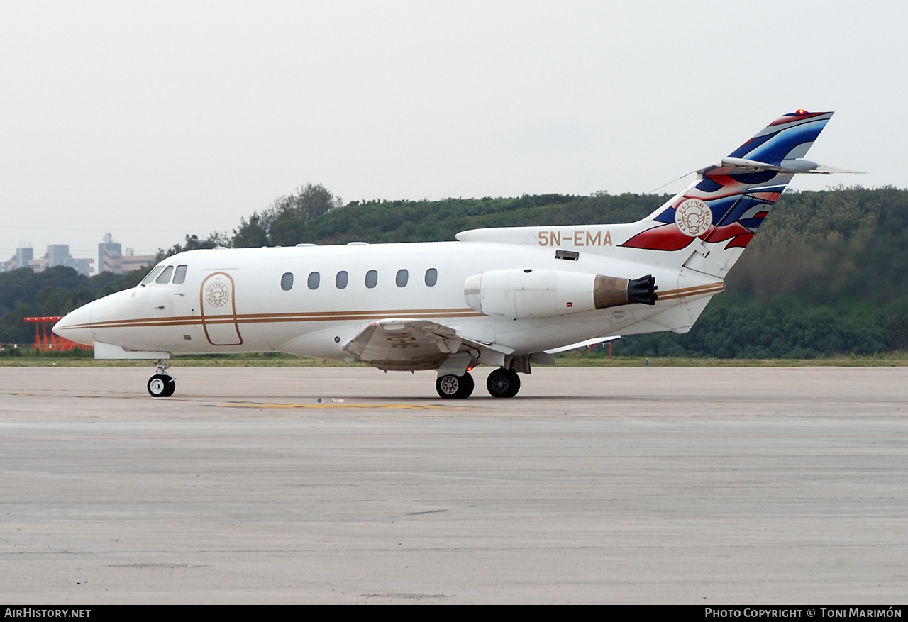 Aircraft Photo of 5N-EMA | Hawker Siddeley HS-125-600A | AirHistory.net #256201